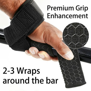 Customized Packaging Weightlifting Straps Lightweight Premium Grip Enhancement Soft <b>Padded</b> Foam Use Wholesale <b>Cheap</b> Price Straps - Product Image 3