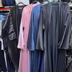 High Quality Dubai Abaya for Women Hand Work Kaftan Traditional Islamic Clothing and Accessory Designed for Muslims - Product Image 3