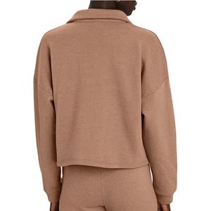 Polo coton femmes survêtements personnalisés sport Cargo pantalon ensembles survêtement 2026 - Product Image 3