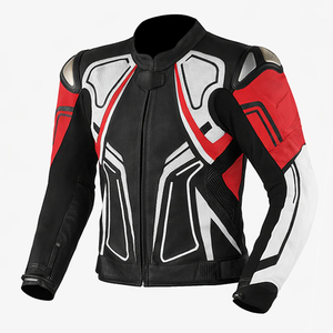 Chaqueta de Motociclismo Vanguard Rift GSX de Cuero, Impermeable, de Secado Rápido, con Protección CE Nivel 2, para Pista, con Protección Contra Golpes - Product Image 1