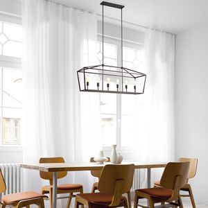 Lampadario Lineare a 5 Luci: Soluzione di Illuminazione Elegante e di Stile - Product Image 4