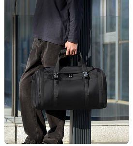 Sac de sport en nylon imperméable Outfitize avec compartiment à chaussures, sac de sport léger pour hommes et femmes, voyages sportifs - Product Image 5