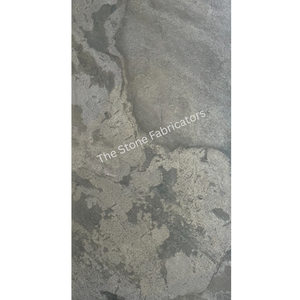 Zeera Green Split Face Stone Slab Veneer <b>Sheet</b> Durable Antacid Exterior Wall Cladding Industrial Design TSF India - Product Image 3