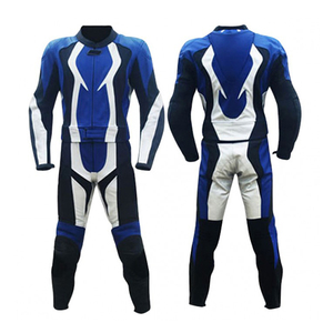 Trajes de Motociclismo de Cuero Genuino, Impermeables, de Secado Rápido y Transpirables, con Logotipo Personalizado, Protección Profesional, Manga Larga - Product Image 1