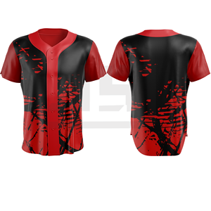 Maillots de baseball personnalisés brodés et imprimés avec numéros d'équipe personnalisés, 100 % polyester, tailles unisexes adultes, grandes tailles disponibles - Product Image 5