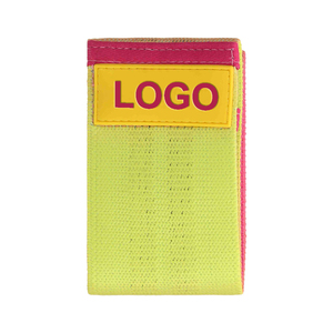 Bandas de Tela de Poliéster Antideslizantes de Alta Resistencia en Colores Radiantes para Yoga, Ejercicios de Cadera y Glúteos, Gimnasio en Casa, con Logotipo Personalizado - Product Image 4