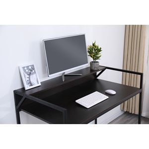 Modern <b>Black</b> <b>Console</b> Table Narrow Entryway and Living Room Foyer Small Couch and Sofa Table Enhances Any Space - Product Image 3