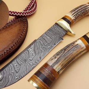 Cuchillos de Caza de Alta Calidad con Hoja Fija de Espiga Completa y Mango Cómodo para Acampar al Aire Libre, Supervivencia en la Naturaleza y Bushcraft - Product Image 6