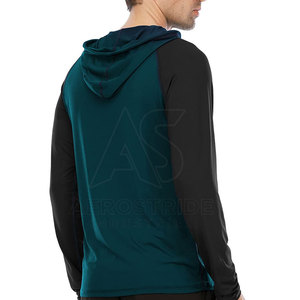 Sweat-shirts d'entraînement pour hommes de couleur unie fabriqués au Pakistan, avec logo personnalisé imprimé - Product Image 3