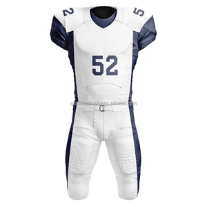 Professional American Football Jersey Custom Team Uniform Short Sleeve Printed Plus Size Quick Dry Breathable Summer Adults - Product Image 1
