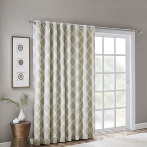 <b>Ikat</b> Printed Blackout Patio <b>Curtain</b> Single Panel Valance - Product Image 6
