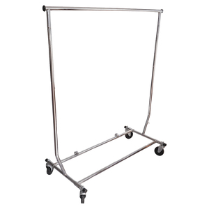 Expositor de Ropa Metálico Resistente Bros Display, Estante de Exhibición Plegable Portátil de Lujo Moderno para Minoristas, Soporte para Prendas OEM ODM Vietnam - Product Image 2