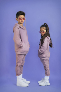 Ensembles de vêtements en molleton respirant pour enfants, garçons, tout-petits, ensembles décontractés à capuche, ensembles de survêtements, ensembles de jogging - Product Image 2