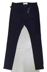 Exclusive Men's Solid Breathable Straight-leg Casual Regular Fit Jeans <b>Trouser</b> Pant <b>Light</b> Pakistan Very Cheap Price Wholesale - Product Image 3