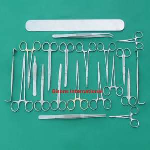 BISONS Juego de Instrumentos de Cirugía Plástica Manual al por Mayor, Kit de Herramientas Quirúrgicas Cosméticas de Acero Inoxidable, Certificado CE - Product Image 1