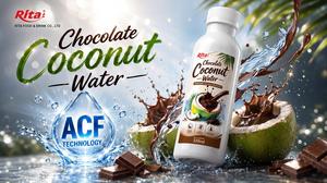 Agua de Coco con Chocolate Rita Brand, Botella PET de 1L, Bebida de Coco de Sabor Rico, OEM ODM, Jugo de Frutas Refrescante, Venta al Por Mayor - Product Image 5
