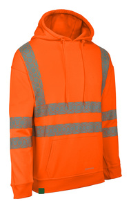 Sweat-shirt de sécurité haute visibilité réfléchissant, vêtements de travail haute visibilité, sweat-shirt de sécurité en polaire avec logo personnalisé pour les travailleurs - Product Image 5