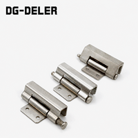 Charnière de meuble dissimulée en acier inoxydable/fer DG-DELER CL237, charnière de porte robuste, charnière pivotante, charnière de porte pliante