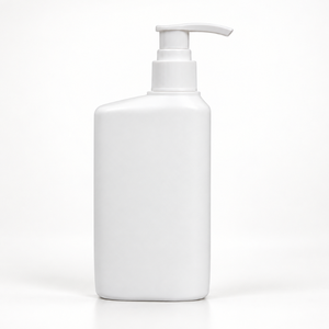 Flacon pompe pour lotion de soin beauté |   Conteneur cosmétique en HDPE de 300 ml pour les soins de la peau, le shampooing, les soins capillaires, le gel douche et les produits de soins personnels - Product Image 1