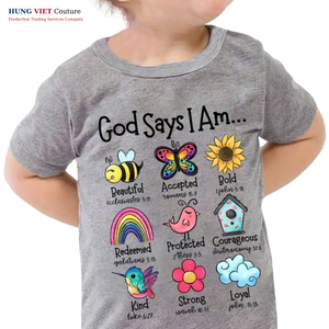 Camisetas casuales de verano 2025 para niños hechas con mangas cortas de algodón impresas para niños de 5 a 11 años - Product Image 5