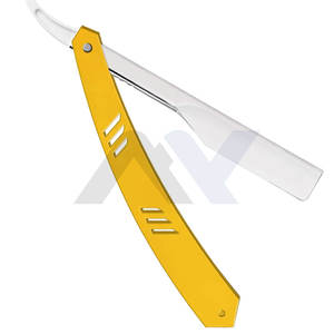 Navaja de Afeitar Profesional para Hombre, Cuchilla Recta Clásica, Afeitado Ligero - Product Image 6