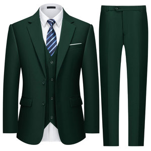 Traje de 2 piezas para hombre, ropa formal de negocios, blazer y pantalón de corte ajustado, conjunto de ropa de oficina a medida. - Product Image 1