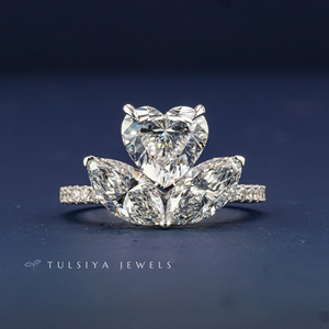 Anillo de Diamante Cultivado en Laboratorio de Oro de 14K para Mujer, Anillo Delicado Minimalista con Diamante Sintético, Joyería Fina Elegante para Uso Diario - Product Image 1