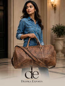 New Arrival Genuine Leather Luggage Bags Multi Uses Handmade Bag Unisex Travel Bag <b>Big</b> Size Multi Use <b>Handbag</b> - Product Image 6