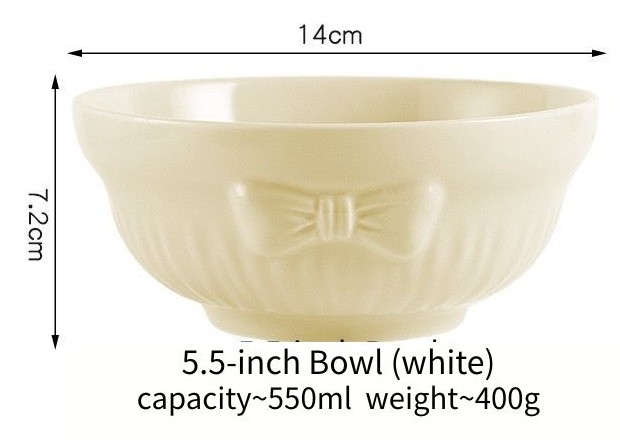 Tazón de 5.5" (blanco)