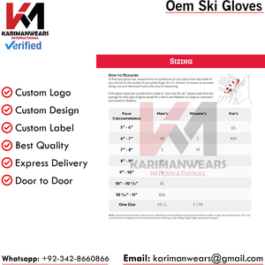 <b>Ski</b> <b>Gloves</b> Durable Winter <b>Gloves</b> Waterproof Insulated Snow <b>Gloves</b> Windproof Warm Fit OEM Wholesale - Product Image 6
