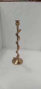 Porte-bougie décoratif en métal de luxe avec cheminée en verre pour décoration de table au meilleur prix - Product Image 5