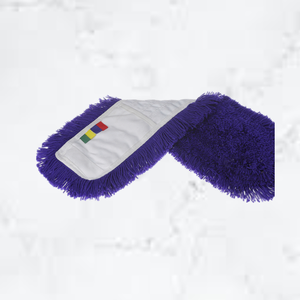 Serpillère plate multifonctionnelle écologique de qualité supérieure avec manche en aluminium et essorage coulissant, en microfibre, pour usage intensif - Product Image 2