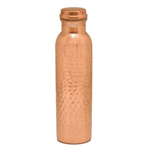 Luxury Hammered <b>Copper</b> Water <b>Bottle</b> Ayurveda <b>Copper</b> Drinking <b>Copper</b> Vessel <b>Bottle</b> - Product Image 1