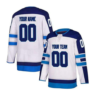 Custom Ice Hockey Jersey <b>White</b> Orange Black Sublimated Full Sleeve Breathable Unisex Adult Team Uniform - Product Image 3