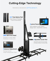 Impresora de Inyección de Tinta Directa Faith Automática para Impresión en Pared, Vidrio, Metal, Madera, Papel, Cerámica y Murales Artísticos