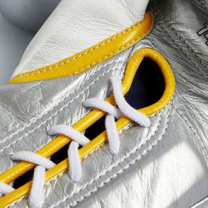 Guantes de Boxeo Plateados de Alto Rendimiento, Guantes de Entrenamiento con Cordones de Primera Calidad, Guantes de Boxeo Plateados Metálicos para Entrenamiento y Sparring - Product Image 6