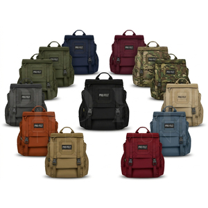 Sac à dos en toile multifonctionnel de qualité supérieure pour homme et femme, sac de voyage imperméable, sac à dos pour ordinateur portable, rangement extérieur, sac à dos décontracté pour la journée - Product Image 1