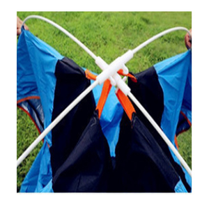 Plug-in Popup Tent Pole Plastic Connector 5mm/6mm Diameter Injection Molded Quick-Open ISO9001 Certified for Tents Mosquito Nets - Product Image 5