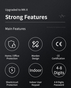 Teclado de Control de Acceso Inalámbrico Inteligente Simple DK-9522A, Teclado de Control de Acceso Impermeable - Product Image 3