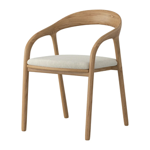 Muebles de Balcón y Patio, Silla de Descanso de Teca, Muebles de Exterior, Sillas de Comedor de Madera para Jardín y Restaurante - Product Image 3