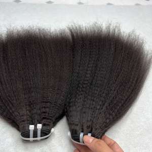 CDYHAIRVN – Offre Spéciale : Lots de Cheveux Humains Bruts Vietnamiens Kinky Straight – Provenance Directe du Vietnam – Fournisseur de Cheveux Bruts - Product Image 1