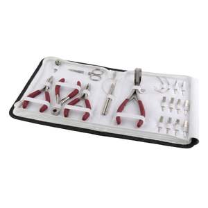 Kit d'outils professionnel pour l'élimination des extensions de cheveux, pinces micro-anneaux en acier inoxydable, ensemble d'installation pour salon, OEM personnalisé - Product Image 6