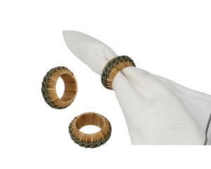 Anillo para Servilletas de Boda Ecológico, Bonito, de Bambú, Ancho Estándar, Forma Redonda - Product Image 3