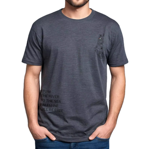 T-shirt Homme Personnalisé en Gros à Manches Courtes, Col Rond Fin, Style Décontracté d'Été, Mode Streetwear - Product Image 2