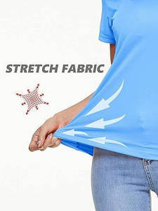 Camiseta Casual Personalizada al por Mayor con Nuevo Diseño para Hombre y Mujer, Ropa de Uso Diario, Camisetas de Gimnasio para Mujer - Product Image 5