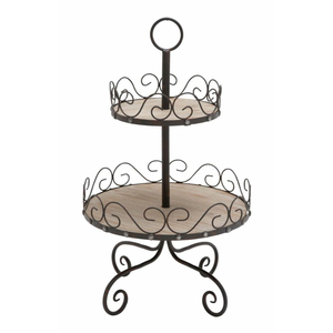 Three Tier Gold Metal <b>Cake</b> <b>Stand</b> Multi Layer Display <b>Stand</b> For Desserts And Cup <b>Cakes</b> For Wedding And Parties Home Decor Supply - Product Image 2