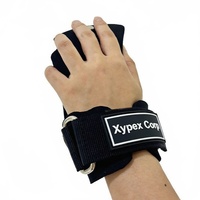 Poignées de musculation pliables en néoprène robustes personnalisables avec logo, protection des mains pour fitness, poignées de traction à anneau en D pour entraînement en salle de sport