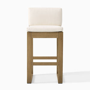 Ensemble de table et chaises de bar de jardin en teck massif, mobilier de jardin moderne et luxueux - Milano - Product Image 4