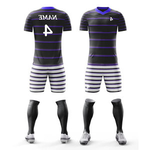 Ensembles de maillots de football en polyester/nylon, vêtements d'entraînement respirants en maille, uniformes de basketball, vêtements de sport, kits de rugby - Product Image 4