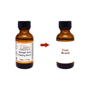Soin de la peau à marque privée 10% A.H.A 20% B.H.A pour peaux sujettes à l'acné, boutons, points noirs, sérum exfoliant naturel - Product Image 1